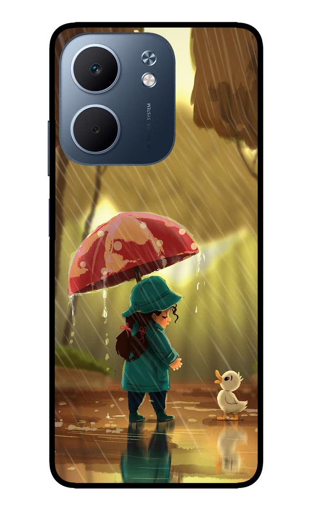 Rainy Day Oppo A5x 5G Glass Case