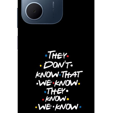 FRIENDS Dialogue Oppo A5x 5G Glass Case