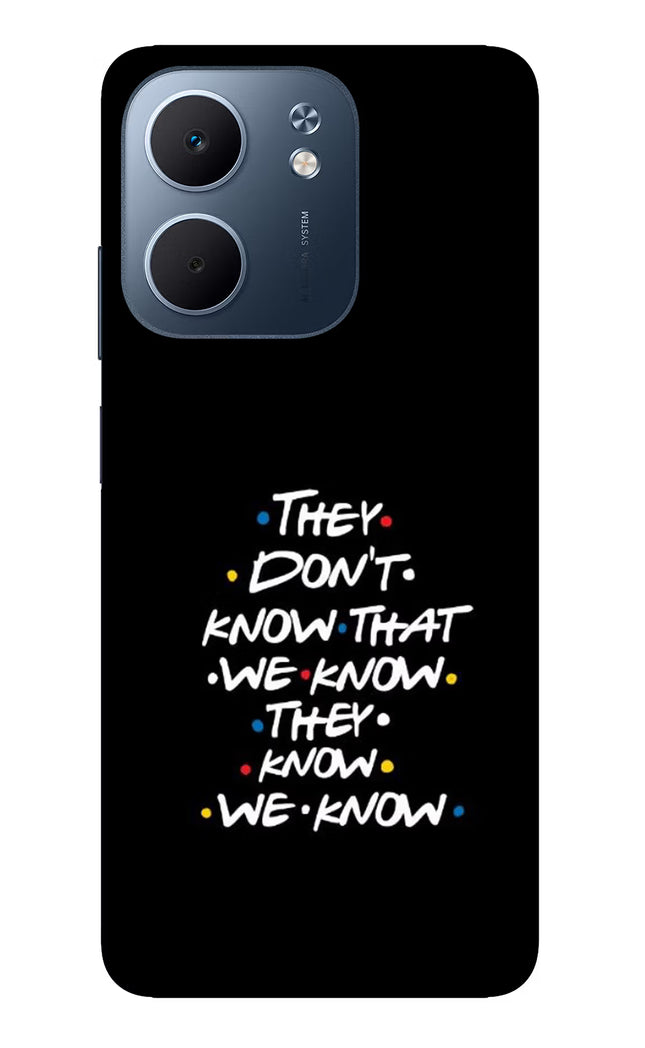 FRIENDS Dialogue Oppo A5x 5G Glass Case
