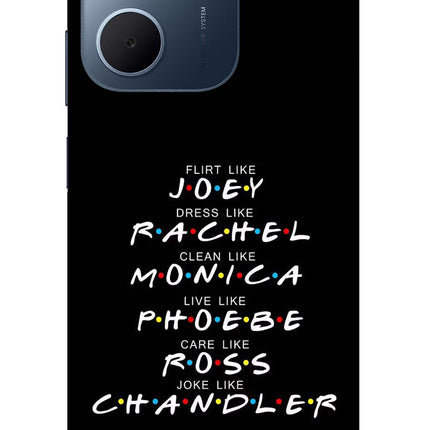 FRIENDS Character Oppo A5x 5G Glass Case