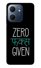 Zero Fucks Given Oppo A5x 5G Glass Case