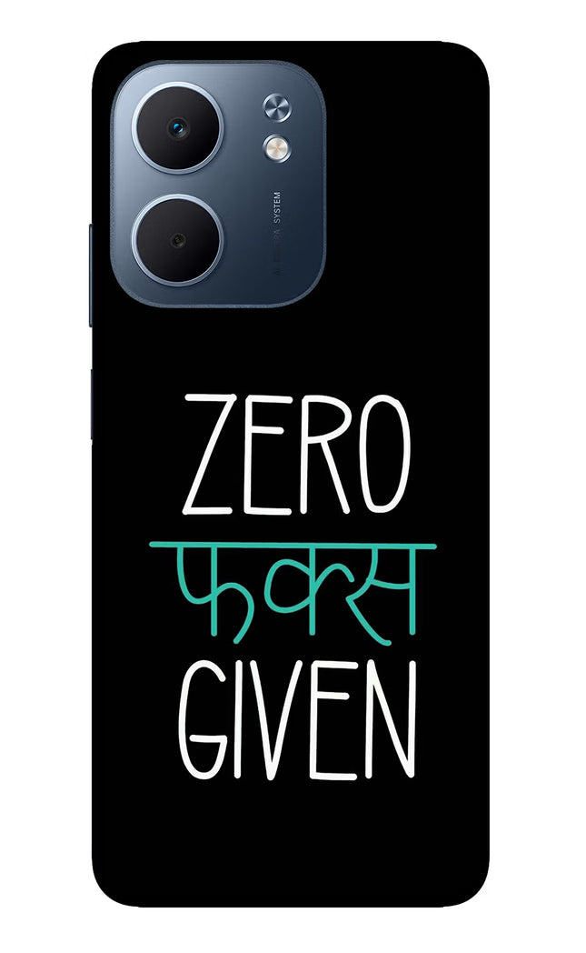 Zero Fucks Given Oppo A5x 5G Glass Case