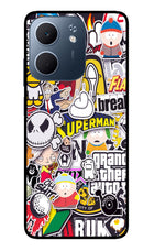 Sticker Bomb Oppo A5x 5G Glass Case