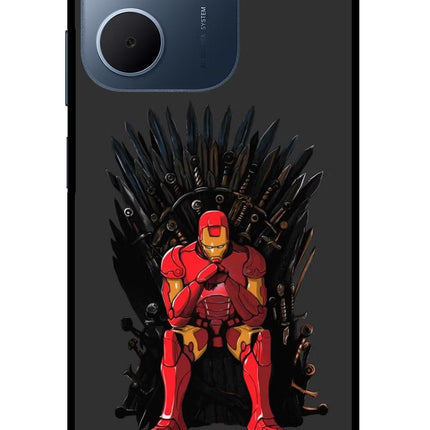 Ironman Throne Oppo A5x 5G Glass Case Back Cover by Casekaro