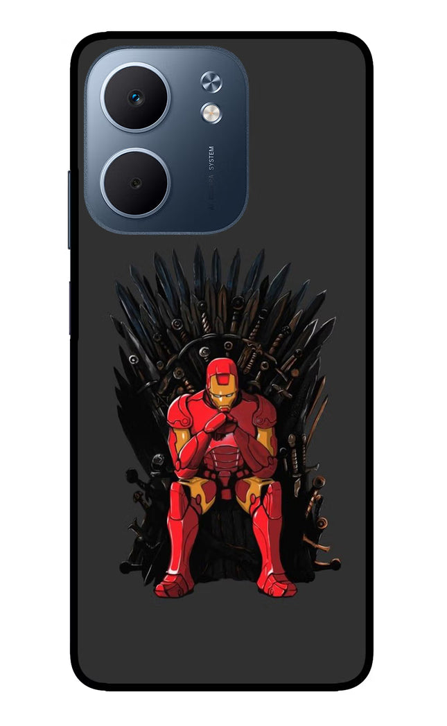 Ironman Throne Oppo A5x 5G Glass Case Back Cover by Casekaro
