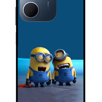 Minion Laughing Oppo A5x 5G Glass Case