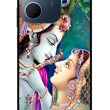 Lord Radha Krishna Oppo A5x 5G Glass Case