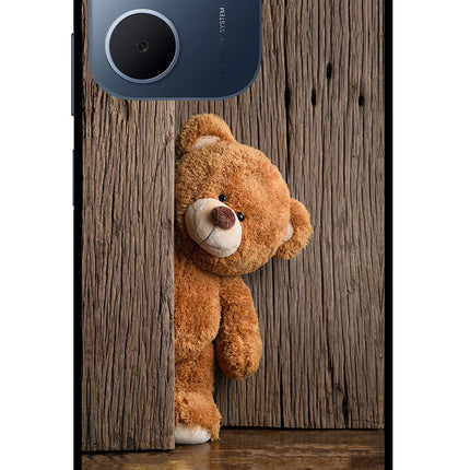 Teddy Wooden Oppo A5x 5G Glass Case