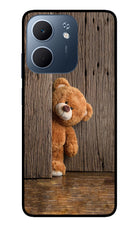 Teddy Wooden Oppo A5x 5G Glass Case