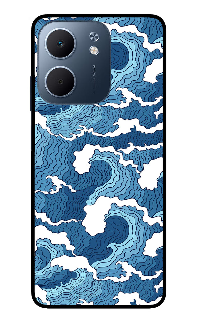 Blue Waves Oppo A5x 5G Glass Case