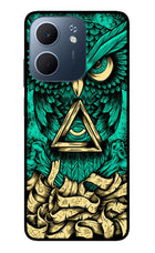 Green Owl Oppo A5x 5G Glass Case