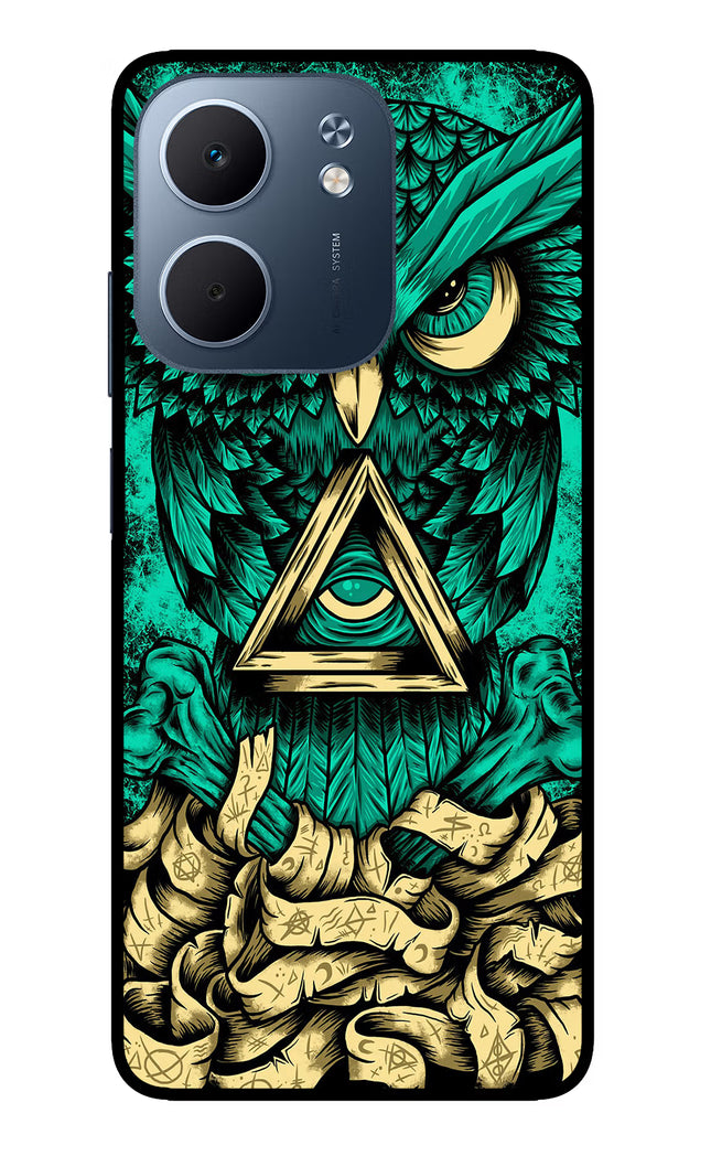 Green Owl Oppo A5x 5G Glass Case