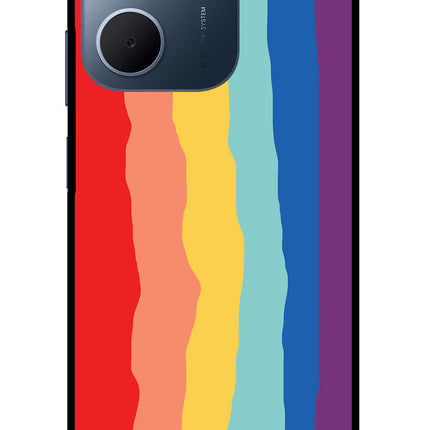 Rainbow Oppo A5x 5G Glass Case