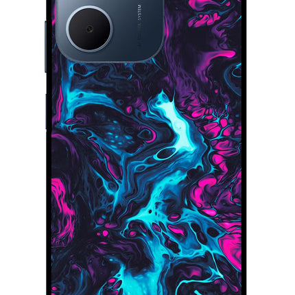 Abstract Oppo A5x 5G Glass Case