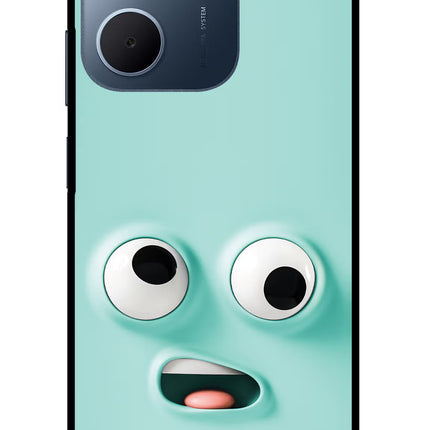 Funny Cartoon Oppo A5x 5G Glass Case