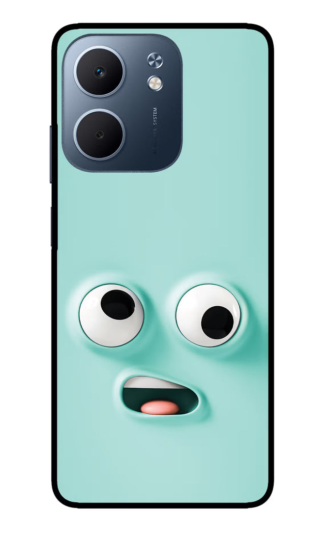 Funny Cartoon Oppo A5x 5G Glass Case