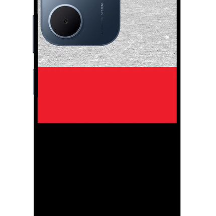 Tri Color Pattern Oppo A5x 5G Glass Case