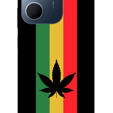 Weed Flag Oppo A5x 5G Glass Case