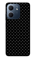 White Dots Oppo A5x 5G Glass Case
