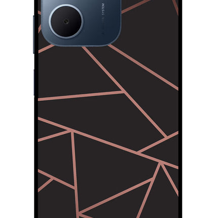 Geometric Pattern Oppo A5x 5G Glass Case