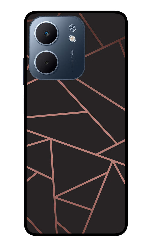 Geometric Pattern Oppo A5x 5G Glass Case