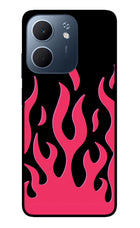 Fire Flames Oppo A5x 5G Glass Case