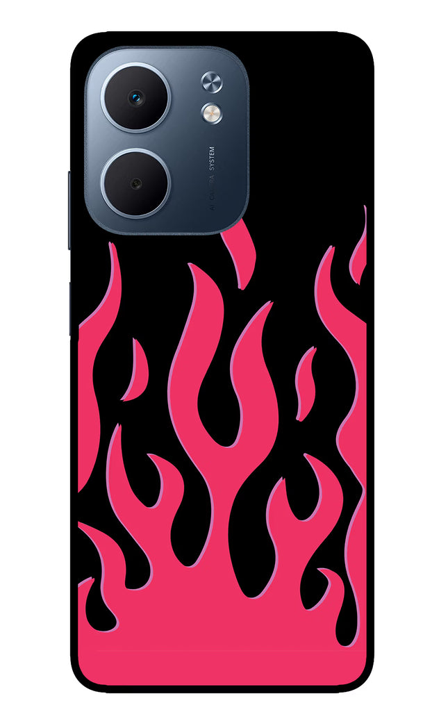 Fire Flames Oppo A5x 5G Glass Case