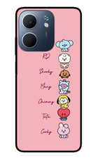 BTS names Oppo A5x 5G Glass Case