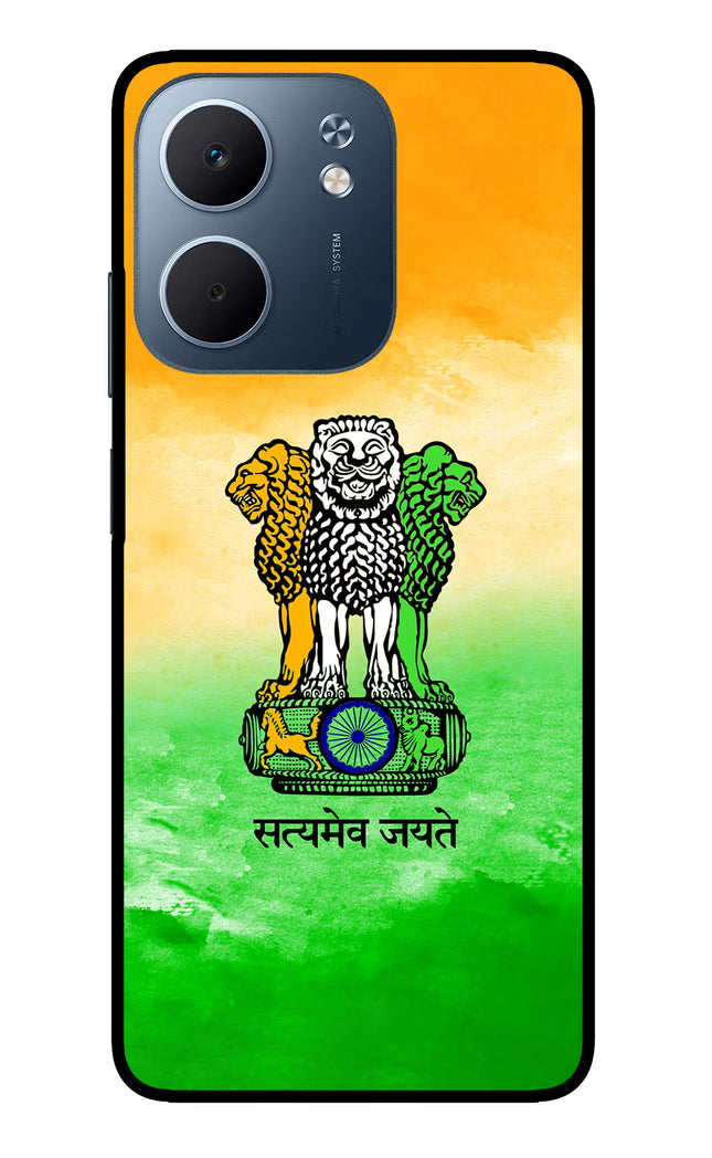 Satyamev Jayate Flag Oppo A5x 5G Glass Case