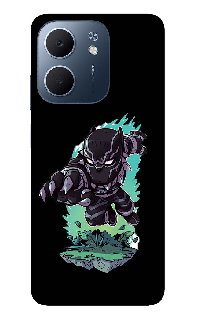 Black Panther Oppo A5x 5G Glass Case