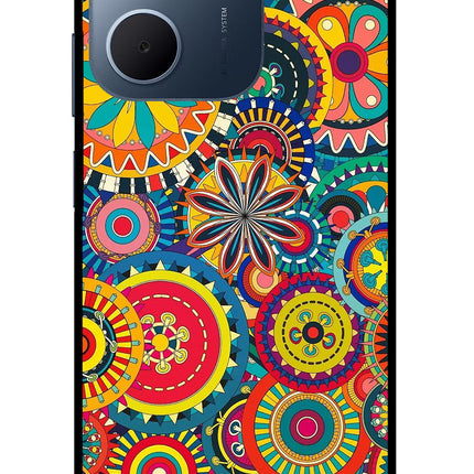 Gol Gol Art Oppo A5x 5G Glass Case