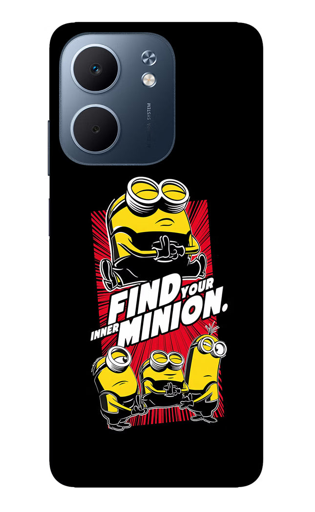 Find your inner Minion Oppo A5x 5G Glass Case