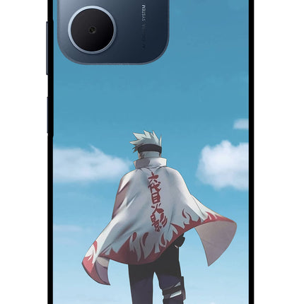 Kakashi Oppo A5x 5G Glass Case Back Cover by Casekaro