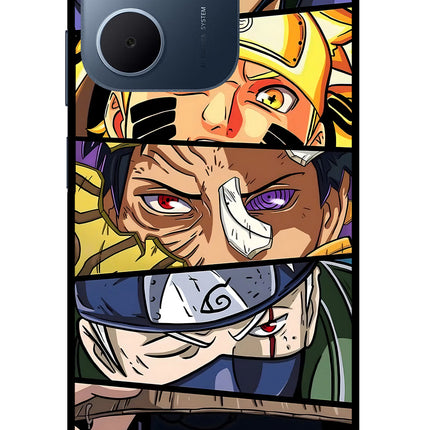 Naruto Character Oppo A5x 5G Glass Case