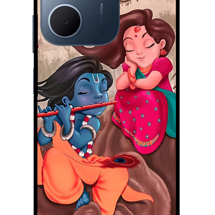 Radhe Krishna Oppo A5x 5G Glass Case