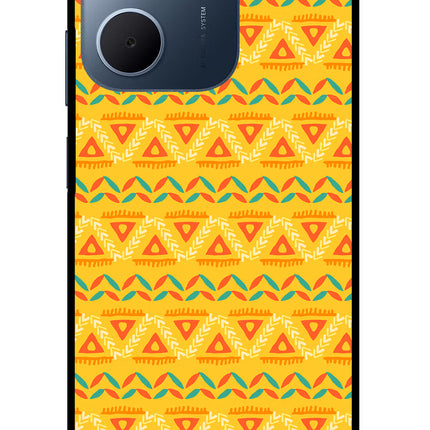 Tribal Pattern Oppo A5x 5G Glass Case