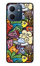 Veggie Doodle Oppo A5x 5G Glass Case