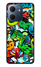 Game Doodle Oppo A5x 5G Glass Case
