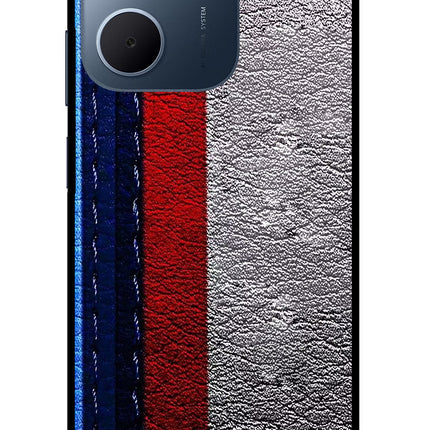 BMW Stripes Oppo A5x 5G Glass Case