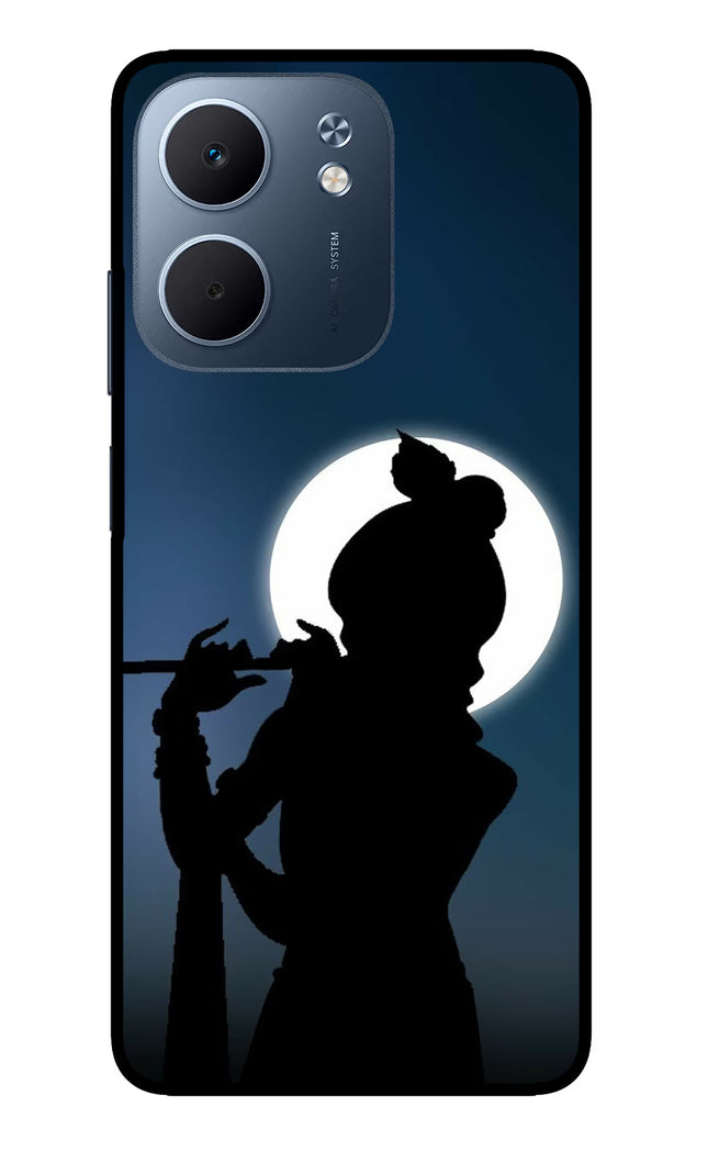 Shri Krishna Silhouette Oppo A5x 5G Glass Case