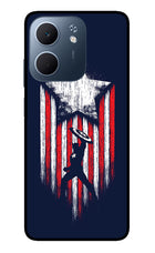 Captain America Marvel Art Oppo A5x 5G Glass Case