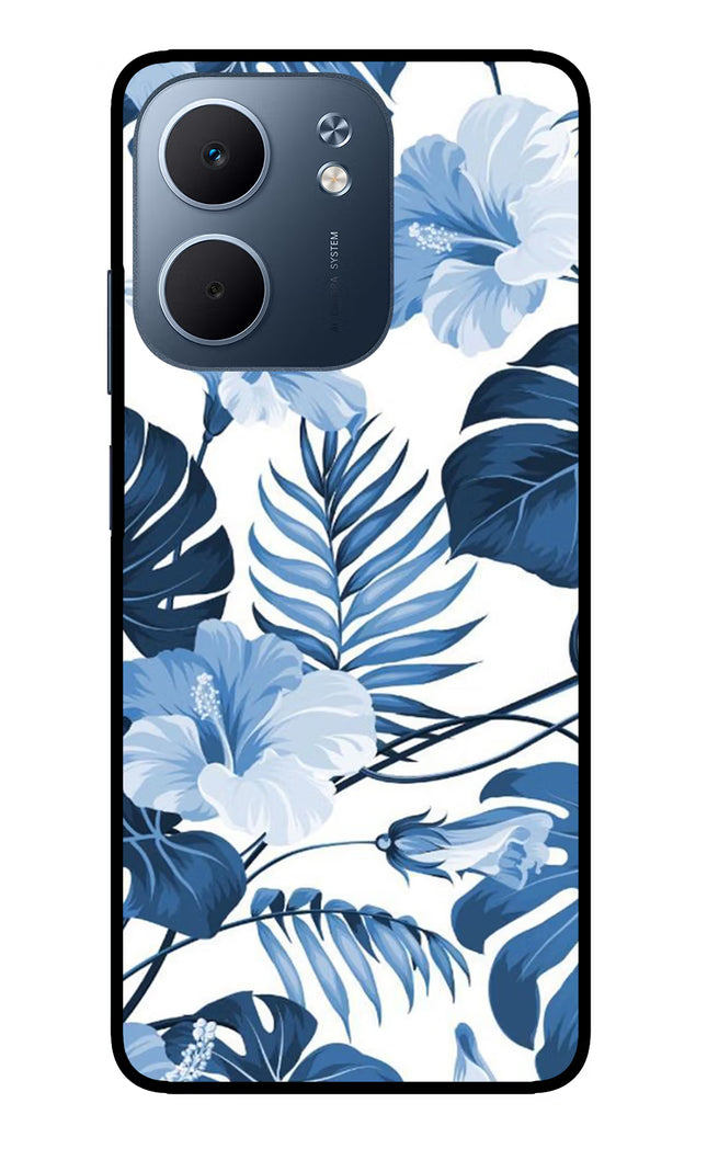 Fabric Art Oppo A5x 5G Glass Case