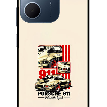 Classic Porsche 911 Oppo A5x 5G Glass Case