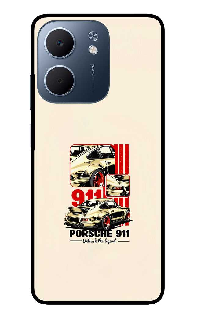 Classic Porsche 911 Oppo A5x 5G Glass Case