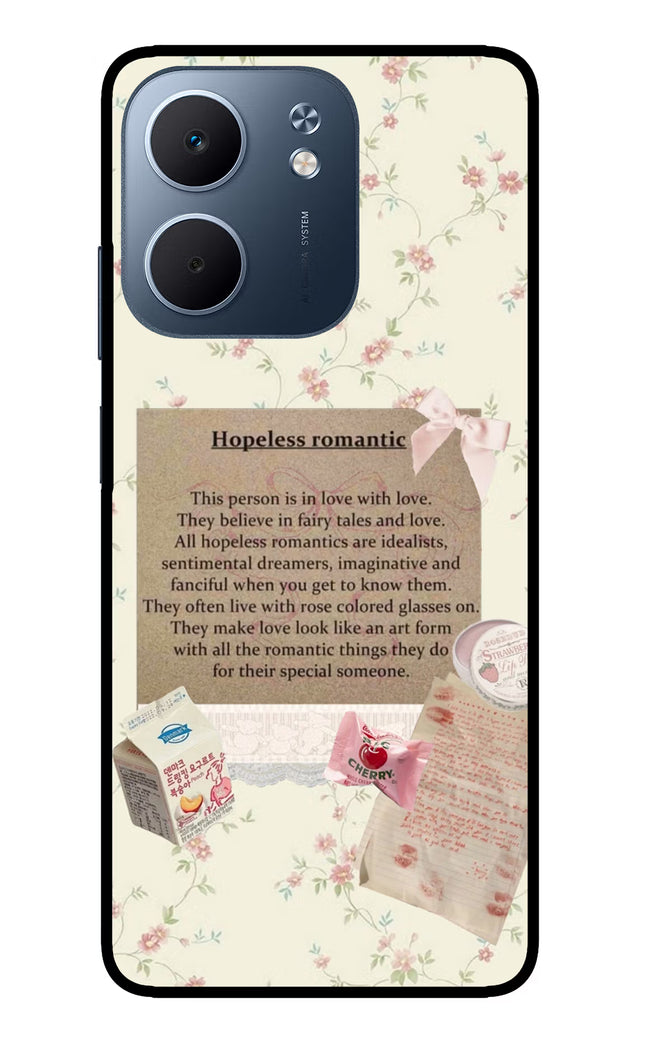 Hopeless Romantic Oppo A5x 5G Glass Case