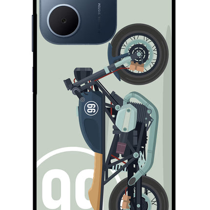 Classic Cafe Racer 99 Oppo A5x 5G Glass Case