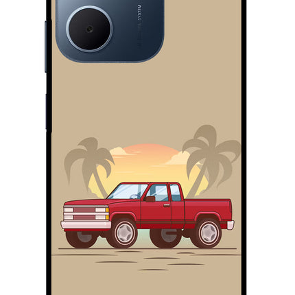 Desert Classic Drive Oppo A5x 5G Glass Case