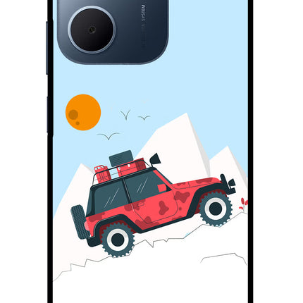 Mountain Trail Beast Oppo A5x 5G Glass Case