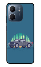 Retro Garage Vibe Oppo A5x 5G Glass Case