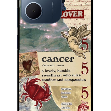 Cancer Zodiac Oppo A5x 5G Glass Case